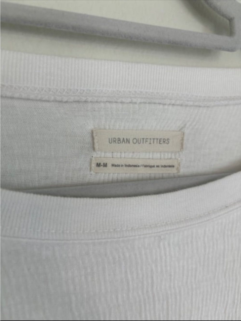 Urban Outfitters White Ruffled Peplum Tunic Top - Picture 2 of 3